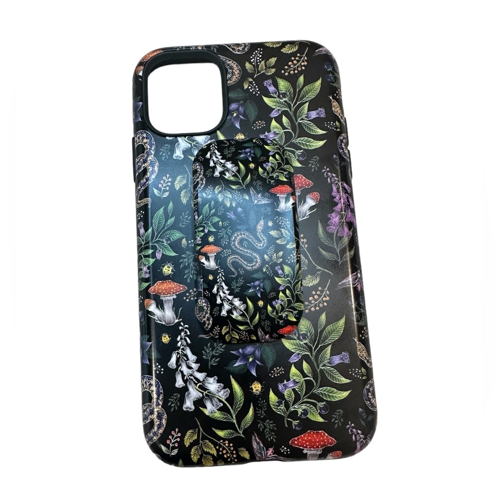 iPhone 11 Stringberry case and stand by Catherine Rowe. Poisonous